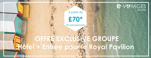 Offre spéciale à Brighton à saisir d’urgence grâce à E-voyages Group !